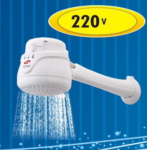 LORENZETTI Electric Shower Head , Instant Hot Water 220V – FREE ARM !