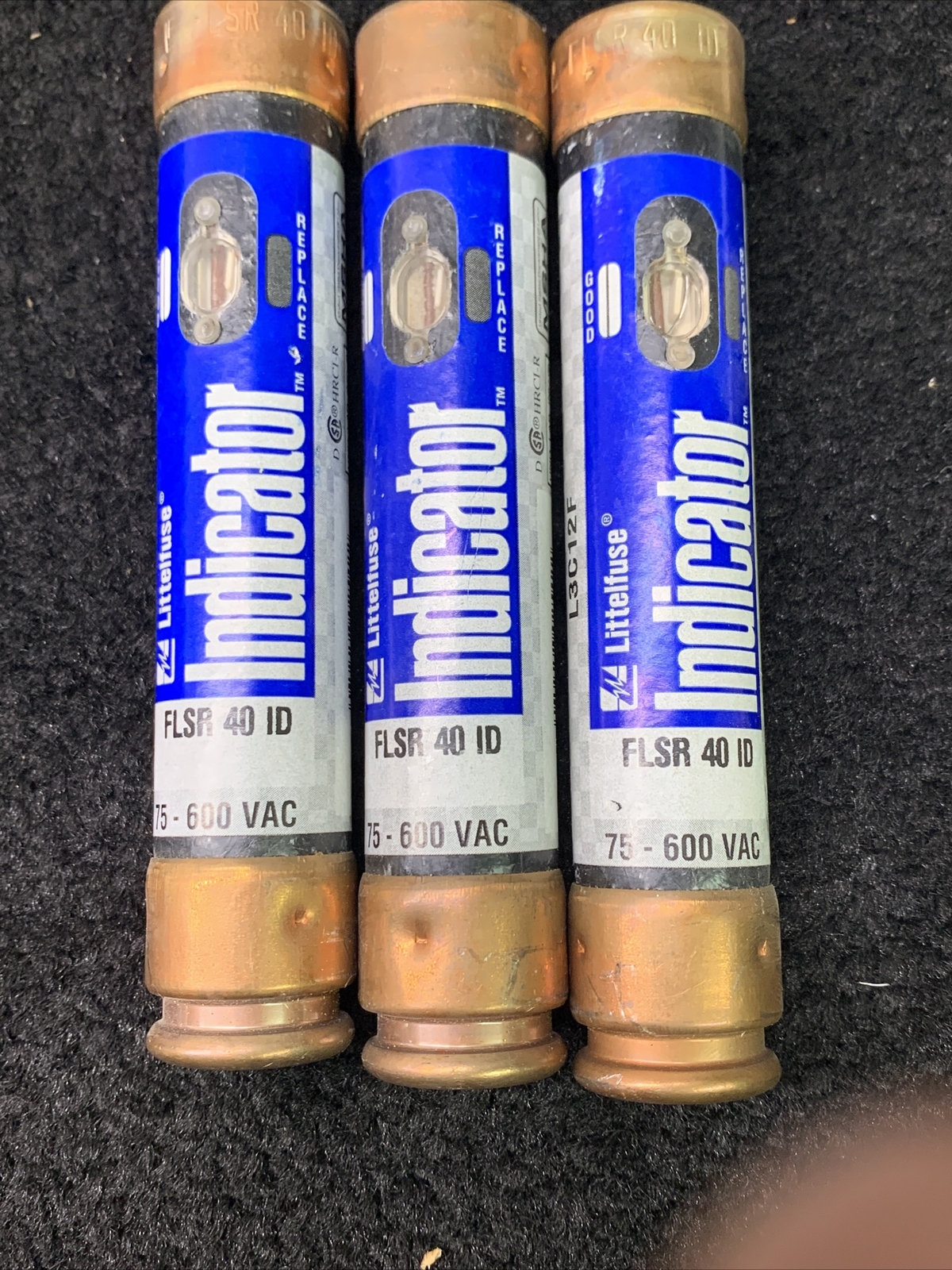 Littelfuse FLSR-40-ID Indiacator Fuse FLSR40ID (Pack of 3)