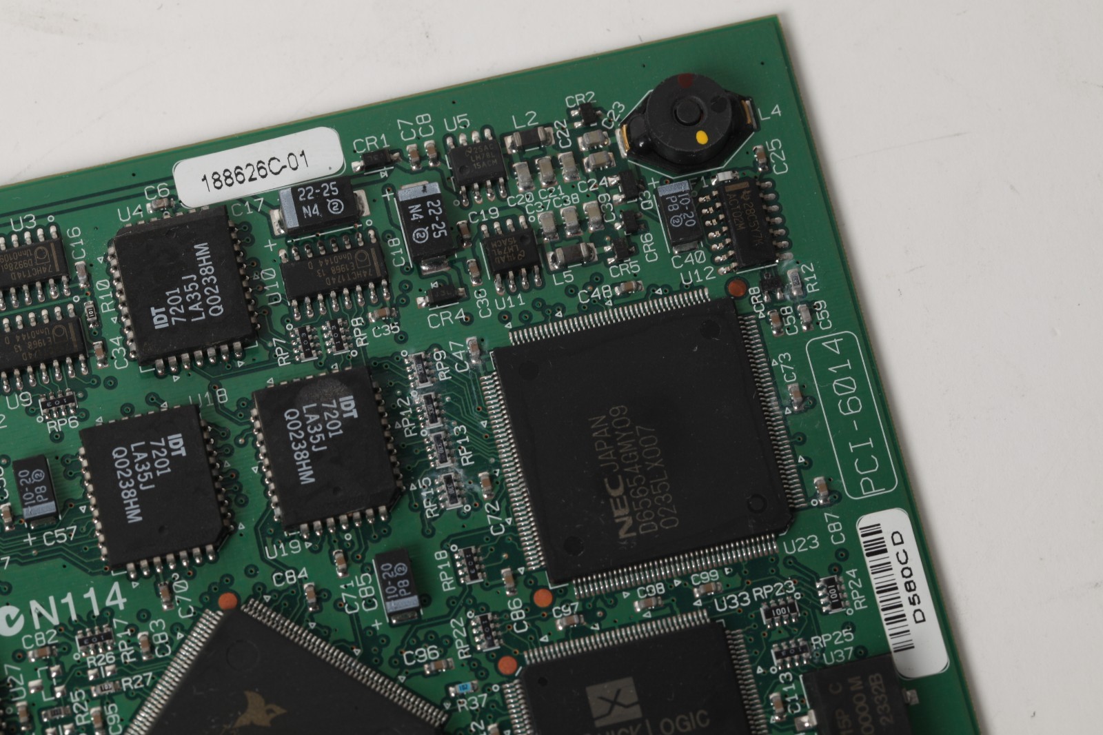 Used National Instruments PCI-6014 NI DAQ Card, Multifunction, Analog Input