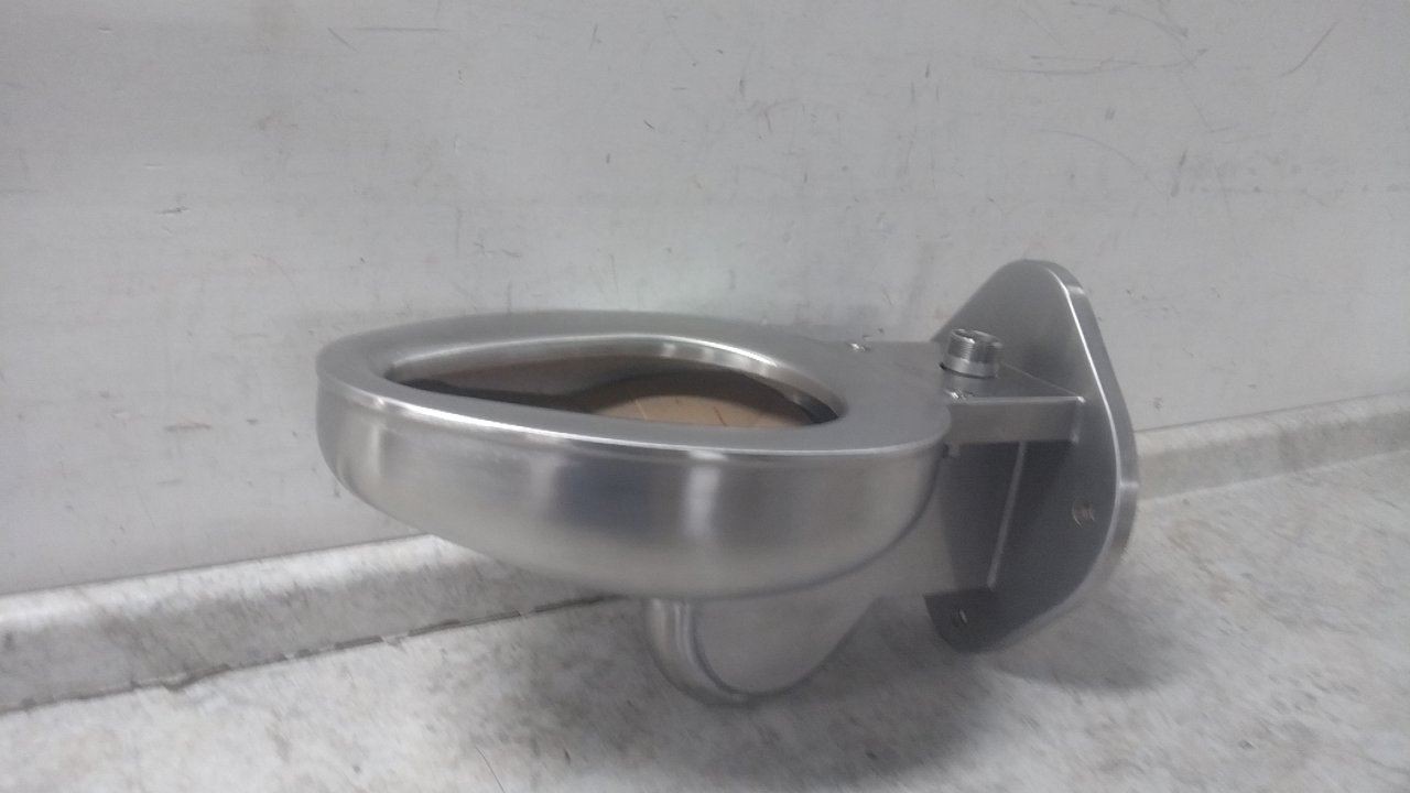 Acorn R2100-T-1 12 In Rough-In 1.28; 1.6; 3.5 GPF Stainless Steel Toilet