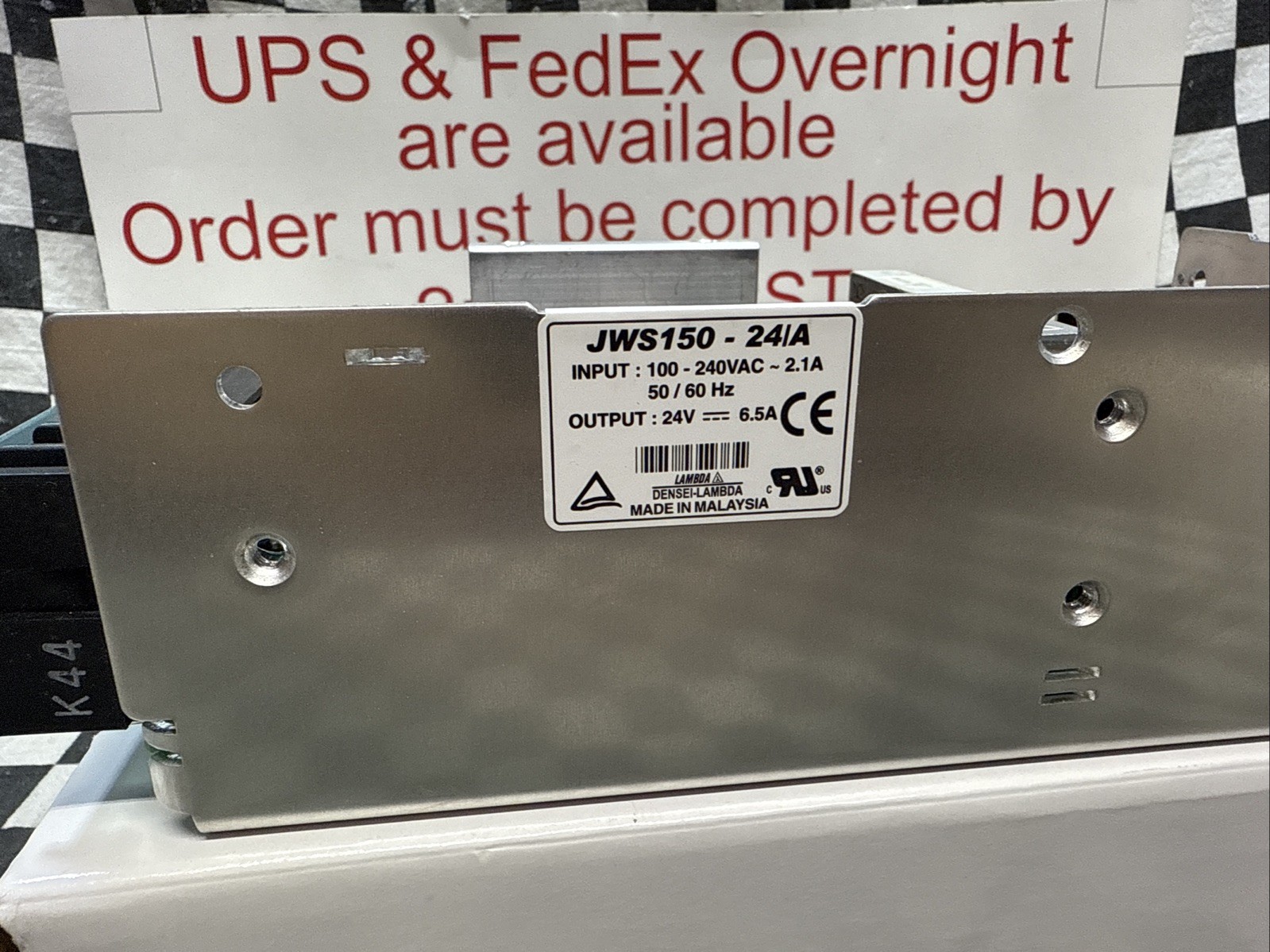TDK AC/DC CONVERTER 24V 150W, JWS150-24/A, JWS150-24/AEHFP, 3BC-130KW4-0008-P480