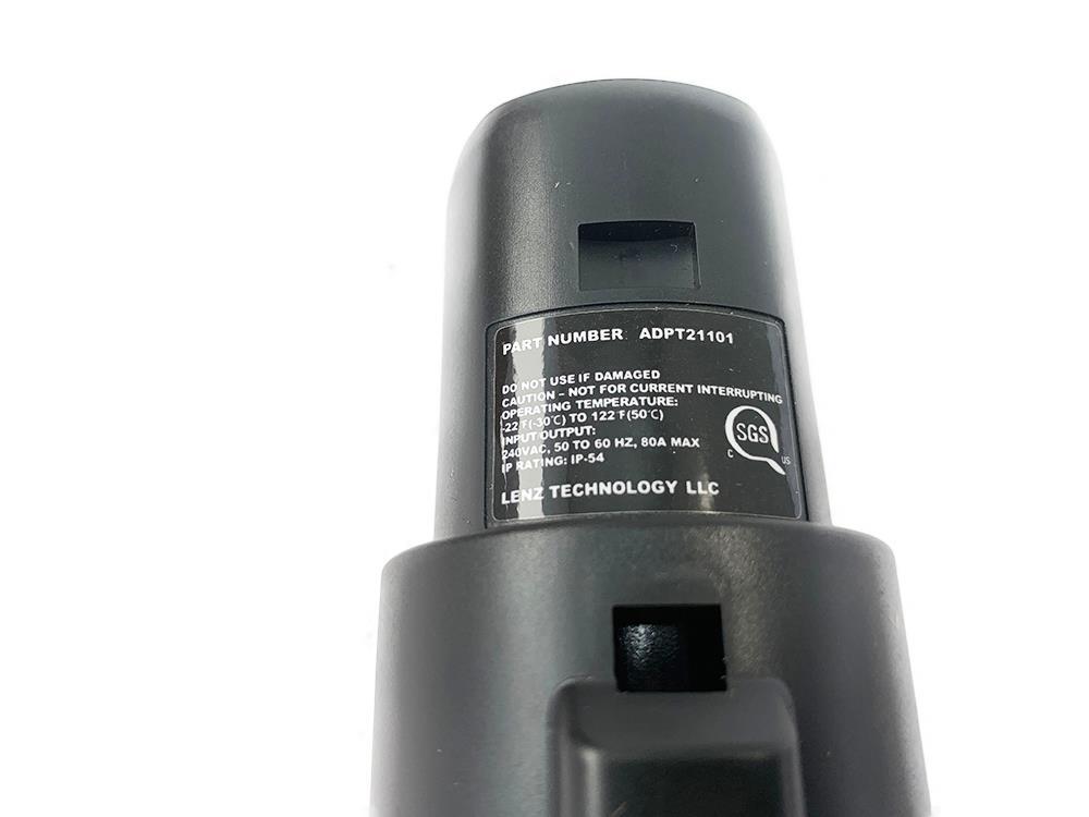 Lenz ADPT21101 Tesla Charging Adapter 80A/240 VAC NEW FREE FAST SHIP