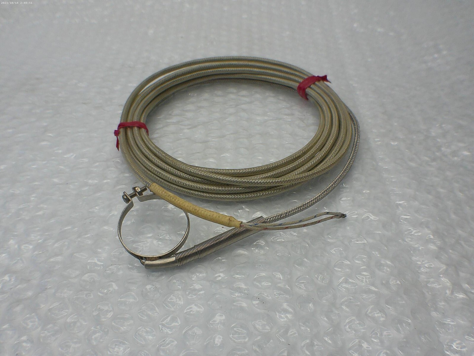 INDUSTRIAL SPARE PC-RT K 35 5.OM 2F THERMOCOUPLE BAND HEATER NSNP
