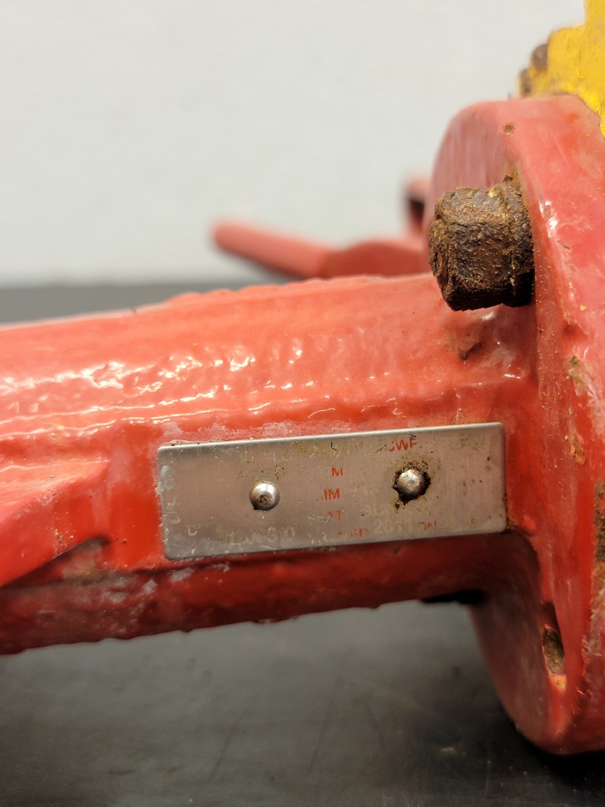 BRAY 4″ BUTTERFLY VALVE Used A