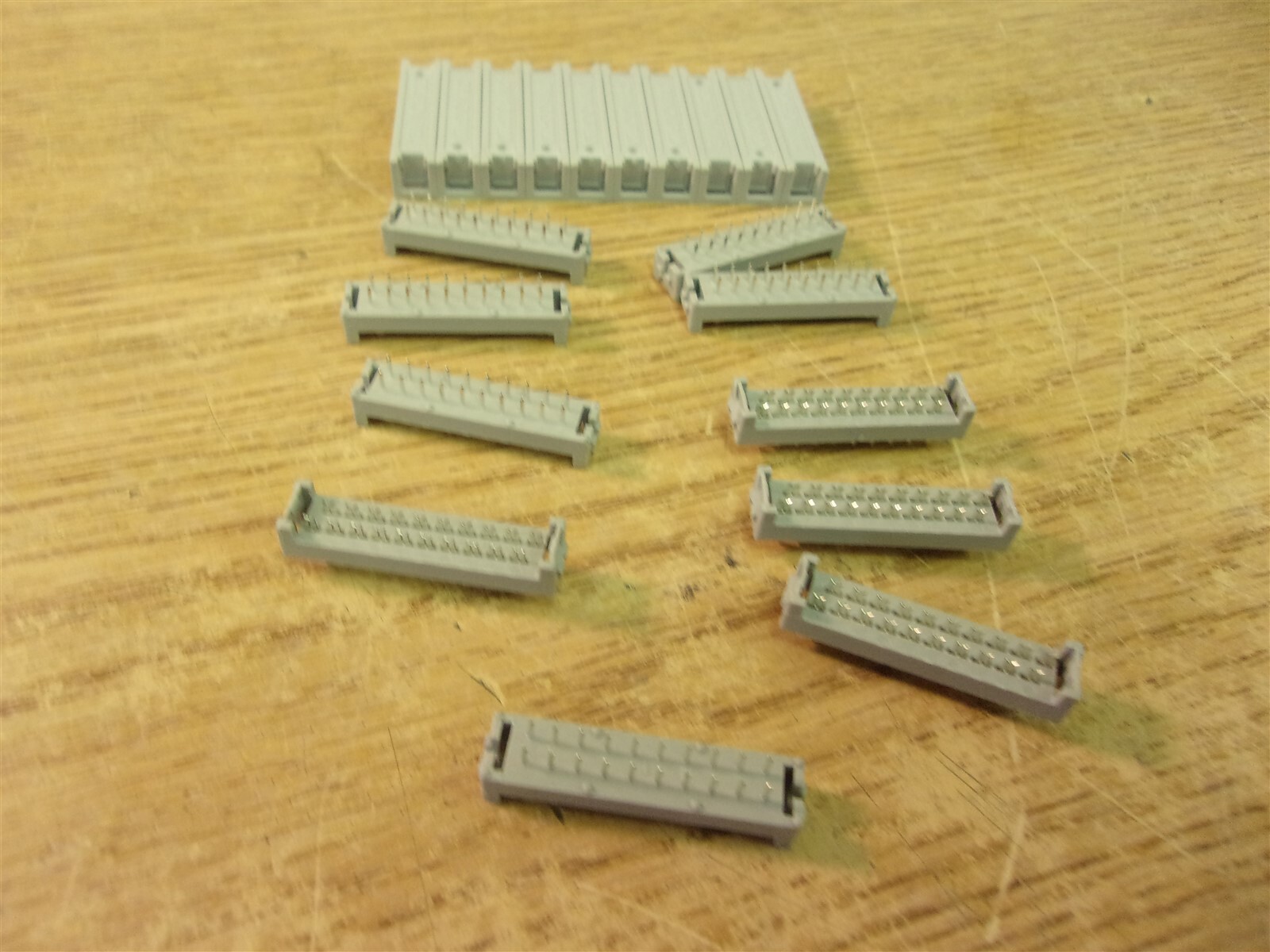 NEW 3M 392-0000T Mouser 517-3920T DE-6100-0422-3 Connectors, Lot of 10
