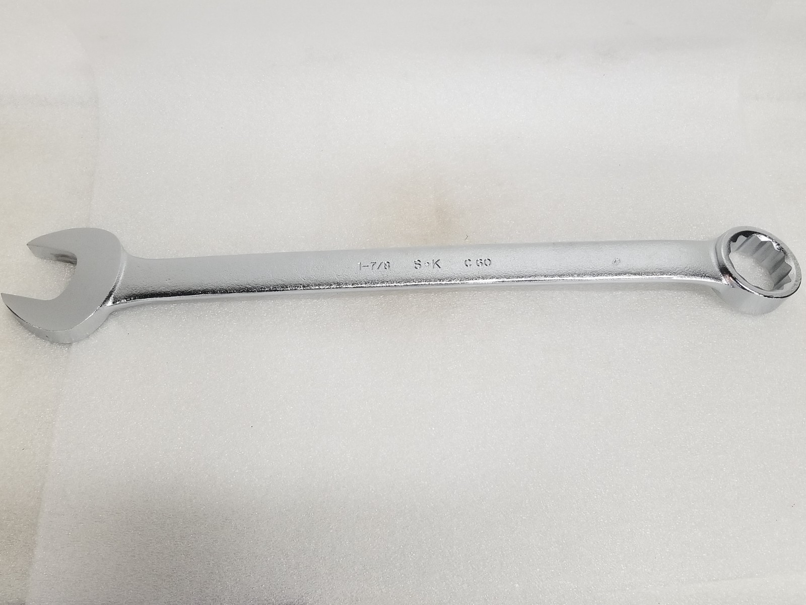 S-K Tools C60 Combination Wrench 1-7/8″ SurGrip 12-Point 25.5″-OAL Made in USA