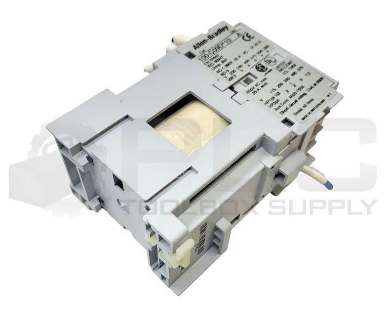 LOT OF 2 ALLEN BRADLEY 100-C09*10 /A CONTACTOR 600VAC 25A