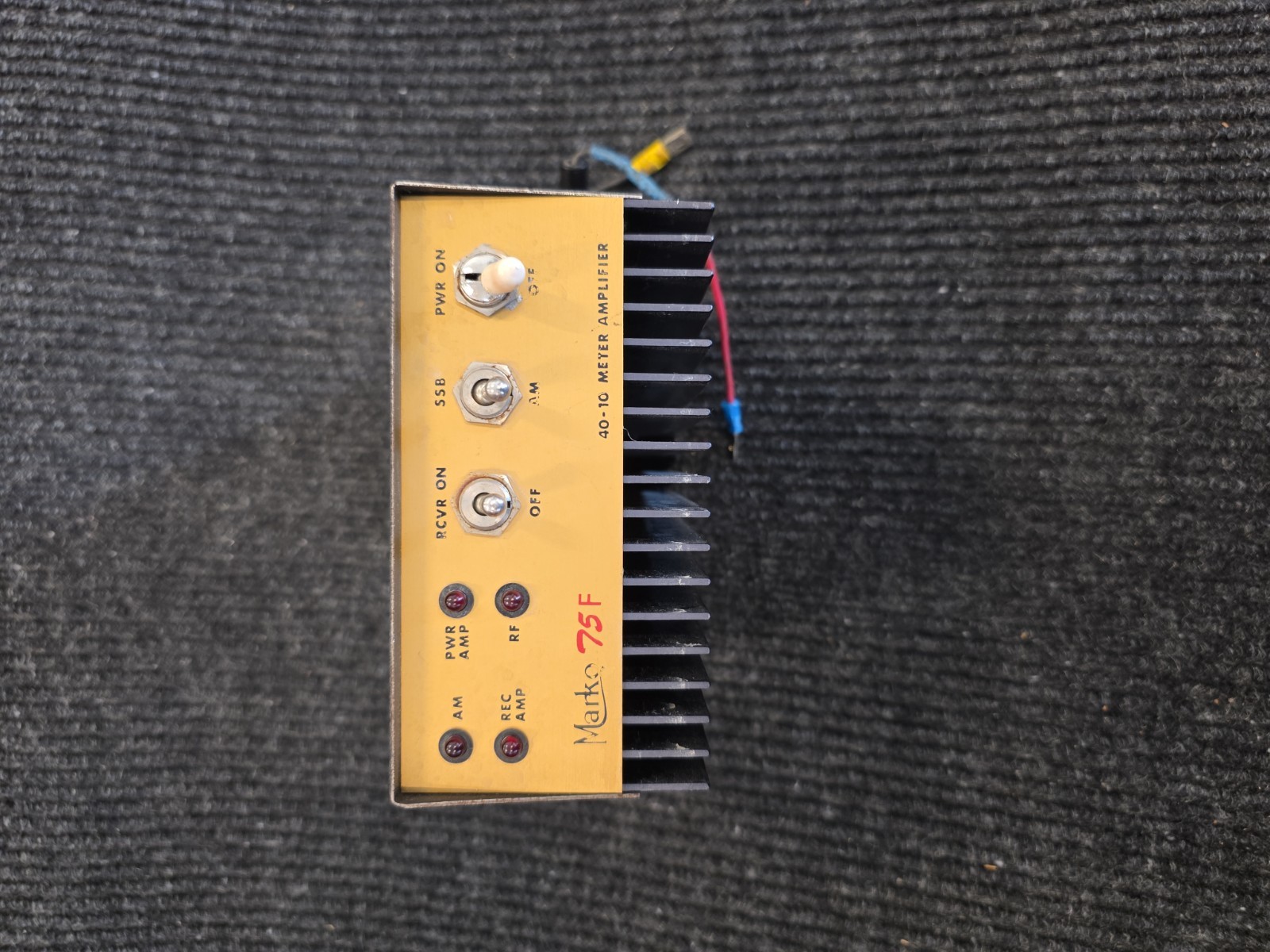 Marko 75F 40-10 Amp Meter Good Condition Untested