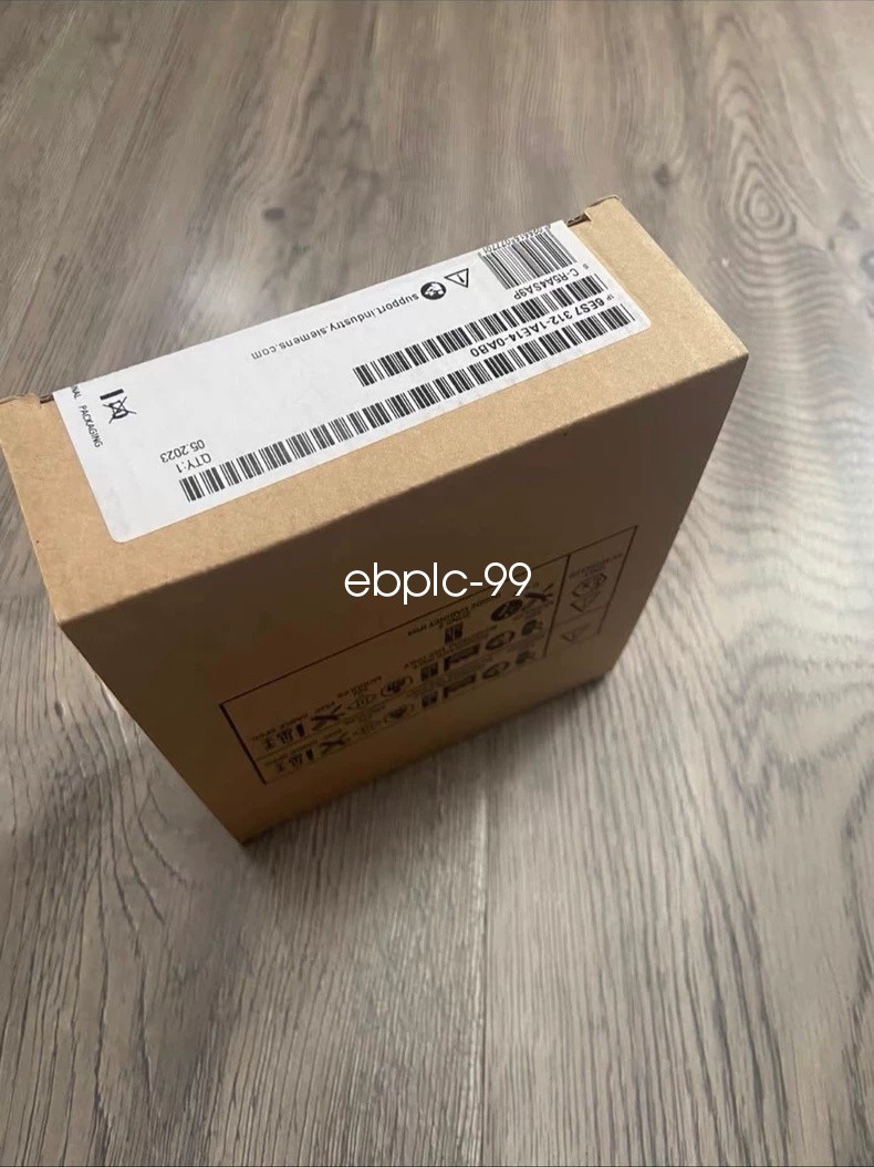 Siemens 6ES7312-1AE14-0AB0 CPU312 S7-300 16DI 16DO 32KB New Free Ship