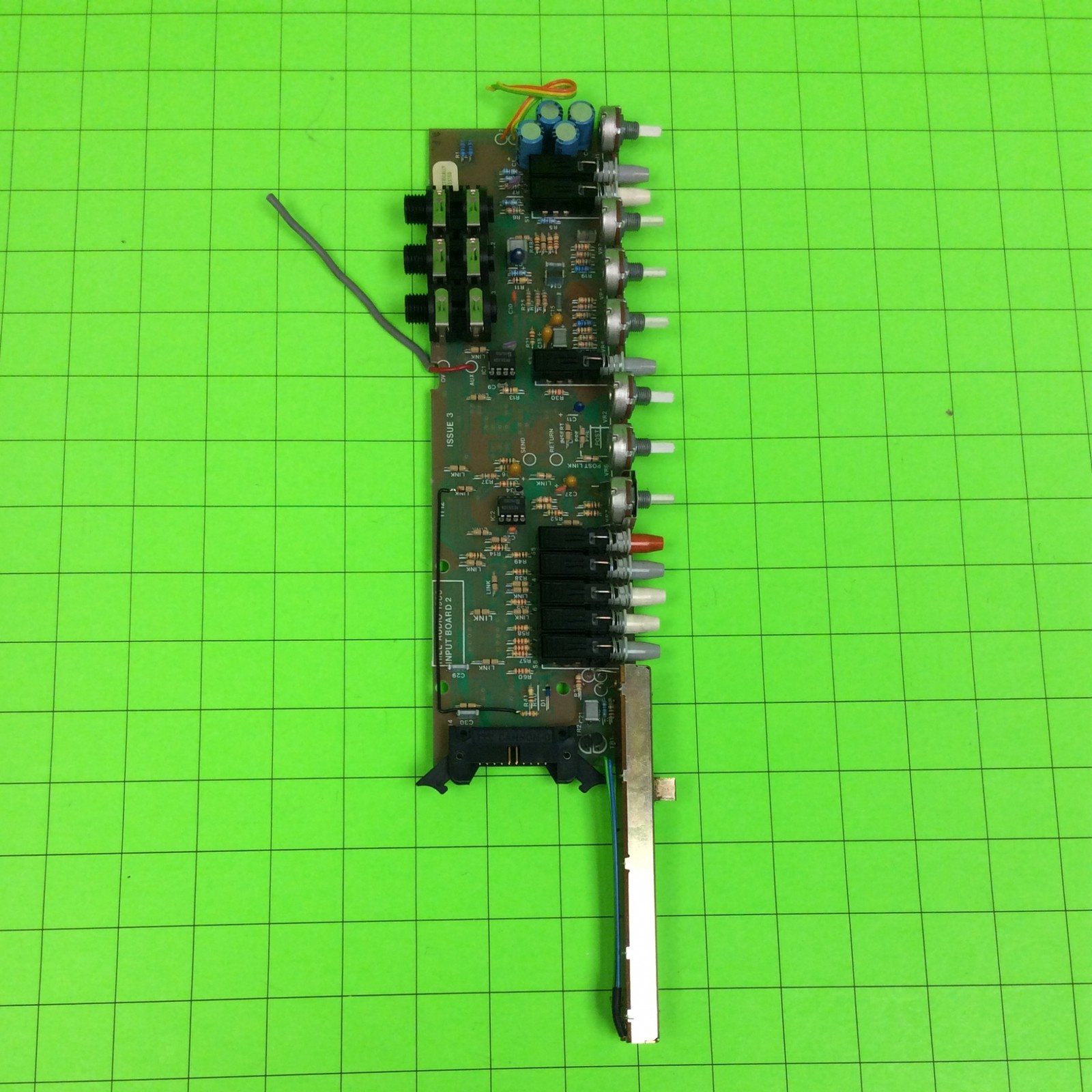 Hill MM1X Audio Mixer Input Board 2 Board (3 Port W/Aux)