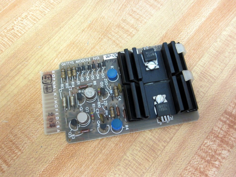 Gettys 55-0050-102 Power Regulator Board 55-0050-00
