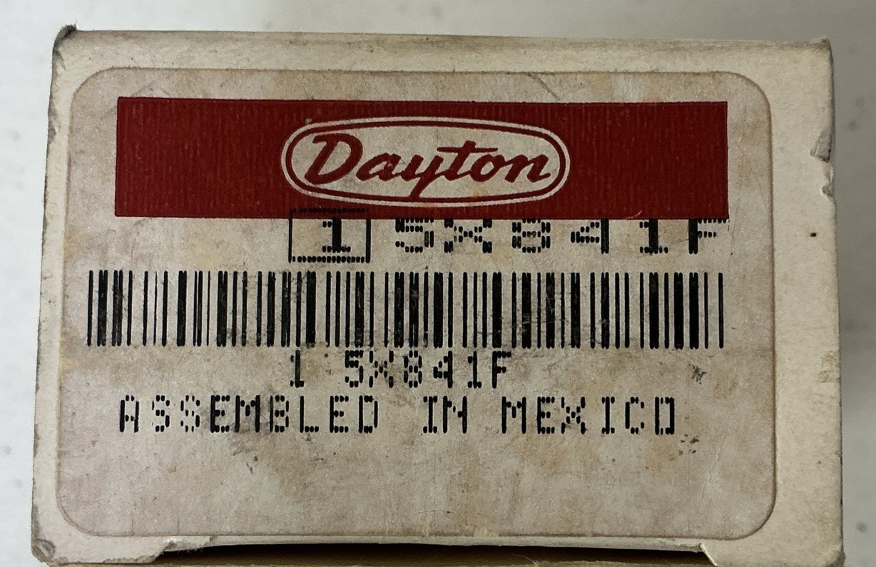 NEW DAYTON 5X841F 120VAC 10A, FREE SHIPPING