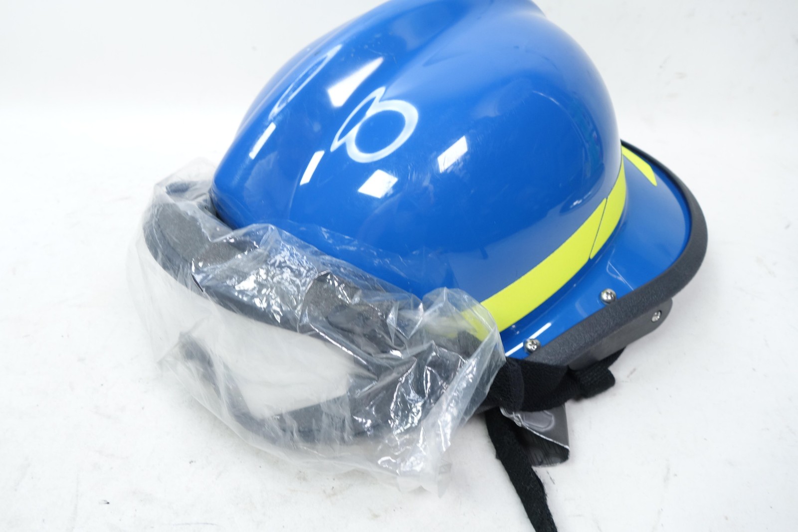 Bullard LT Series Blue Structural Firefighting Helmet ESS Goggles Made In USA