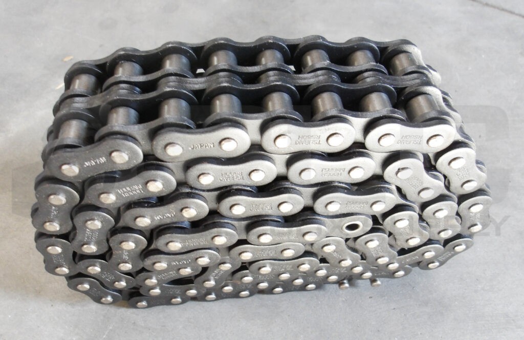 NEW TSUBAKI RS60H APPROX 5FT ROLLER CHAIN