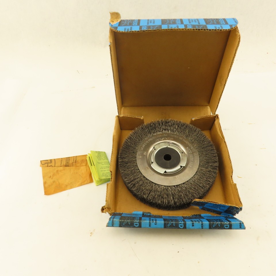 Advance Brush EPD 81114 PFERD 6″ x 1-1/16″ Wide Medium Face Wire Wheel Brush