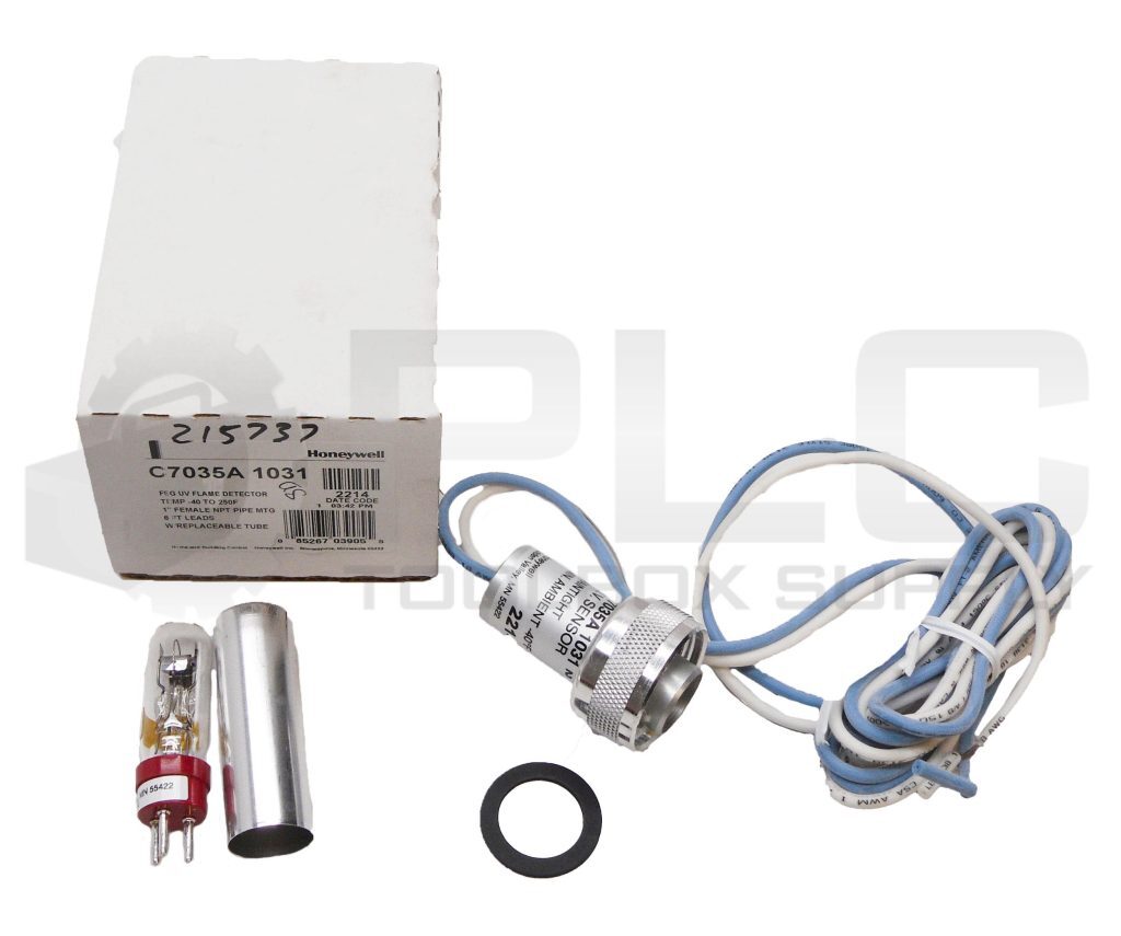 NEW HONEYWELL C7035A 1031 FSG UV FLAME DETECTOR -40 TO 250 DEG F 1″ NPT