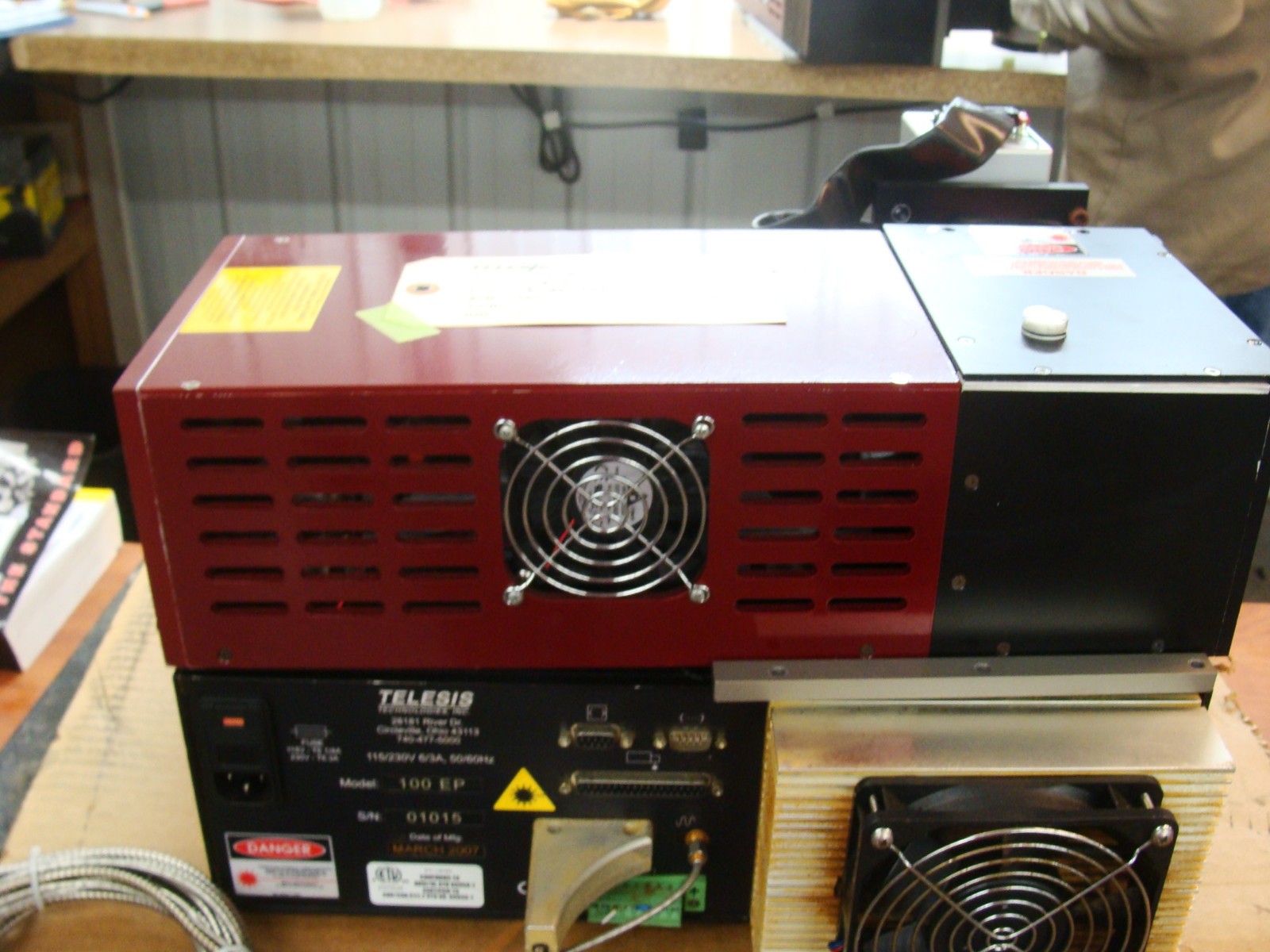 TELESIS TLM SERIES DIODE-PUMPED LASER SYSTEM TLM 100EP
