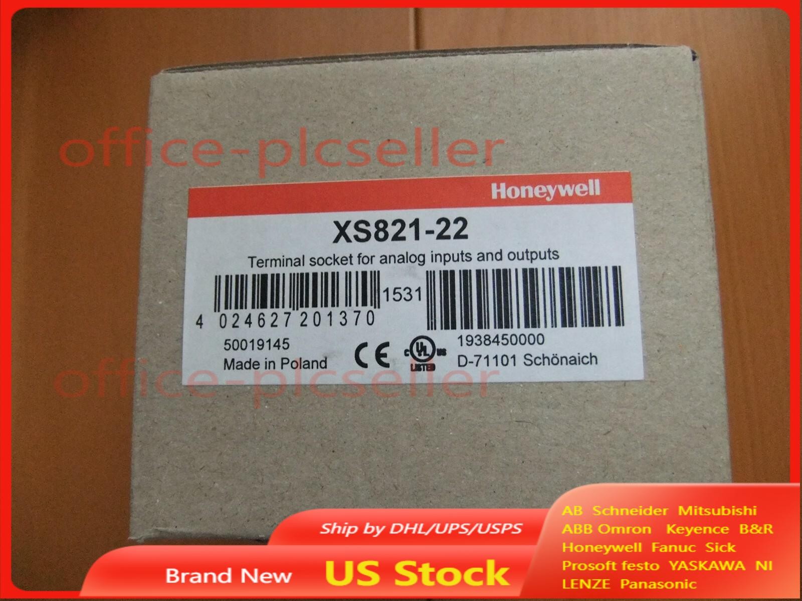 HONEYWELL XS821-22 ANALOGUE INPUT/OUTPUT BASE BRAND NEW IN BOX 2 AVAILABLE
