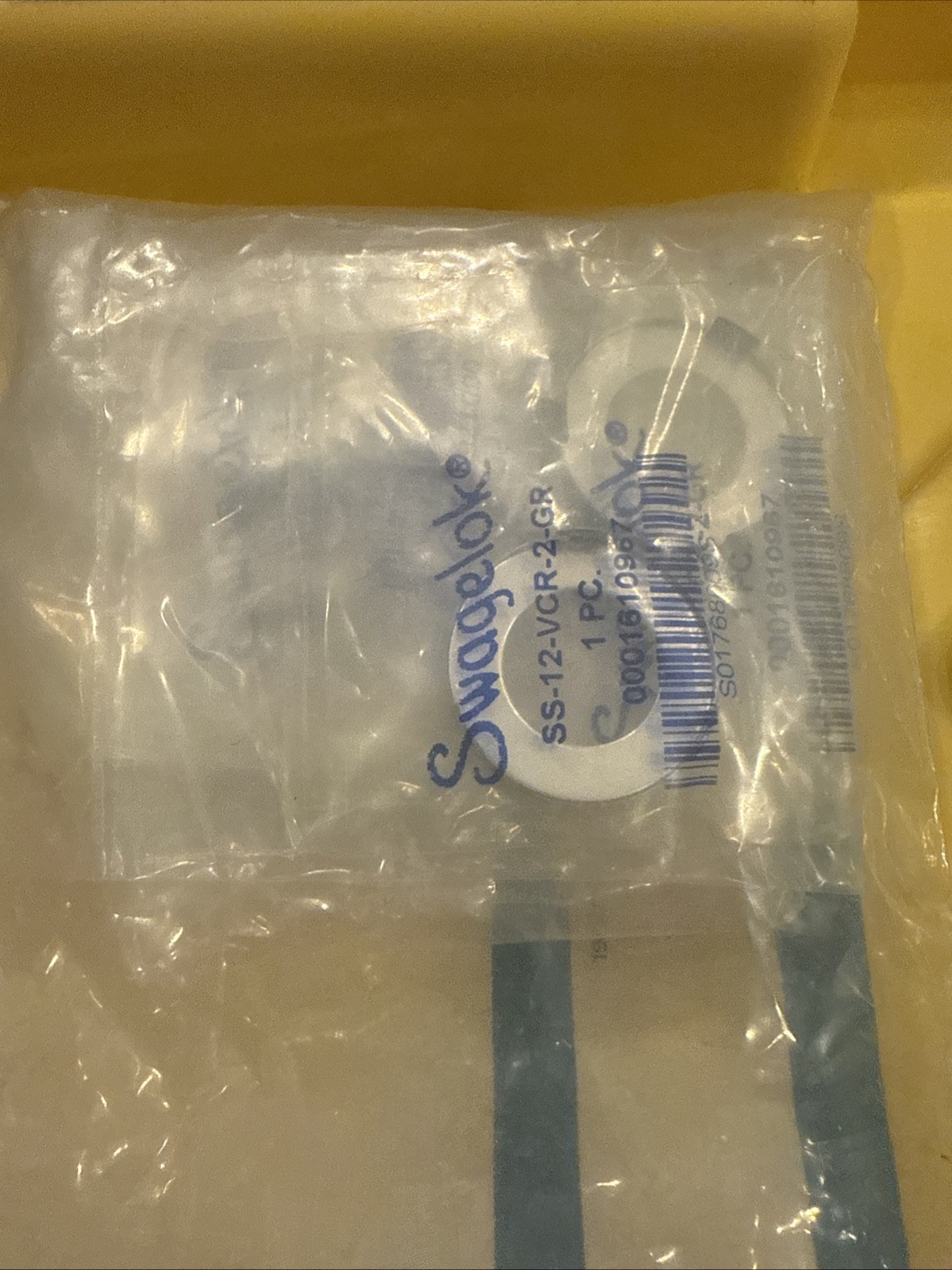 Pack Of 12 , Swagelok gasket retainer VCR 3/4″, SS-12-VCR-2-GR-VS #130Z39 BOX A