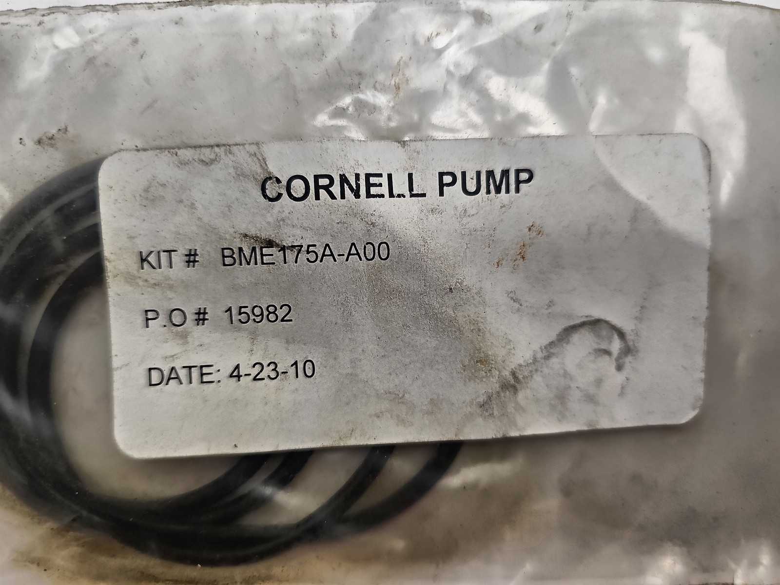 Cornell Pump BME 175A-A00 O-Ring – New OS ( maybe Incomplete)