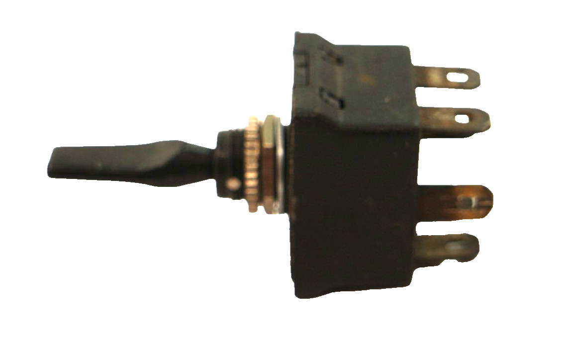 12V 20A Double Pole Double Throw (DPDT) switch six Blade terminals
