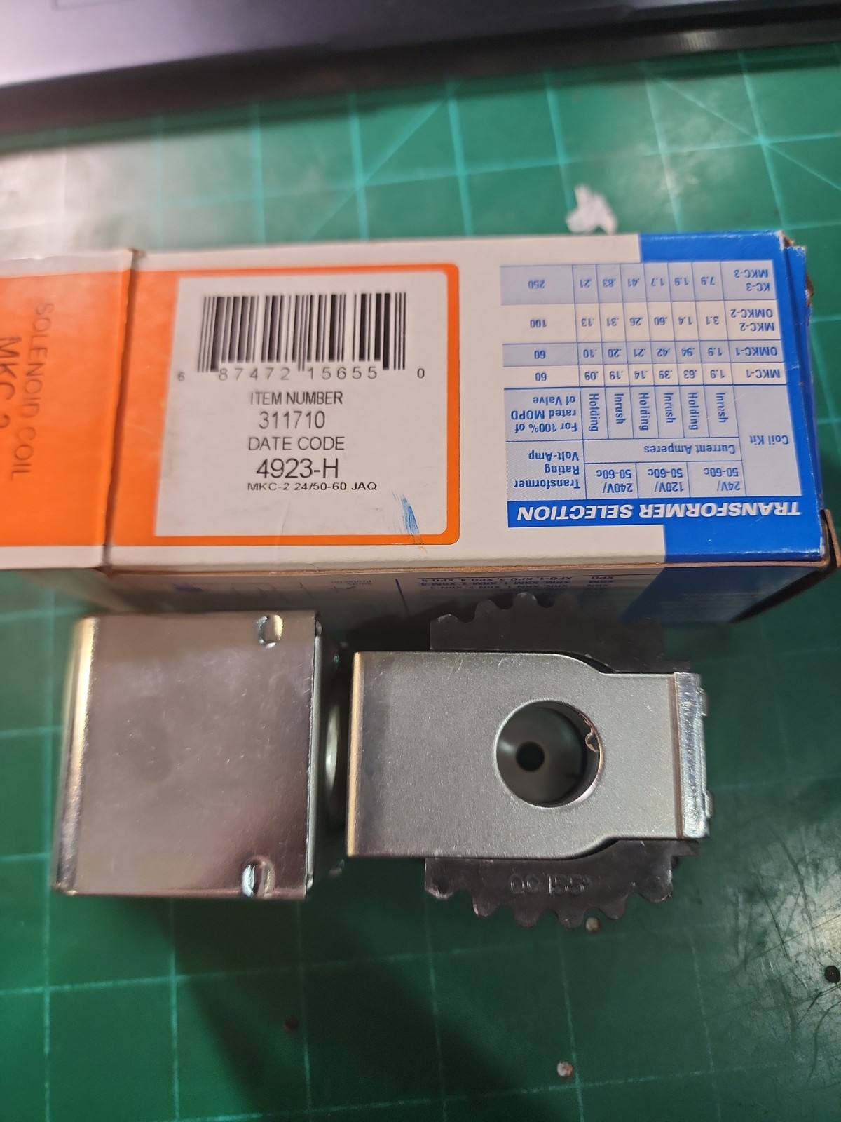 Sporlan MKC-2 Solenoid Coil Kit w/ Junction Box For Series 2 Body 49229HM