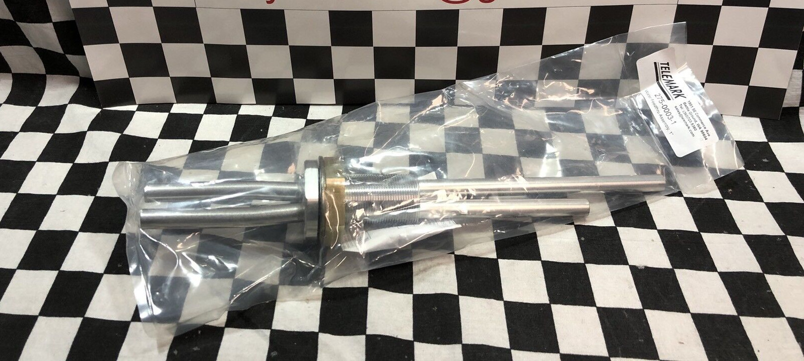 TELEMRK 1″ Dual 3/8″ water feedthrough, 275-0003-1, SHIPSAMEDAY#Box 16 “P5”