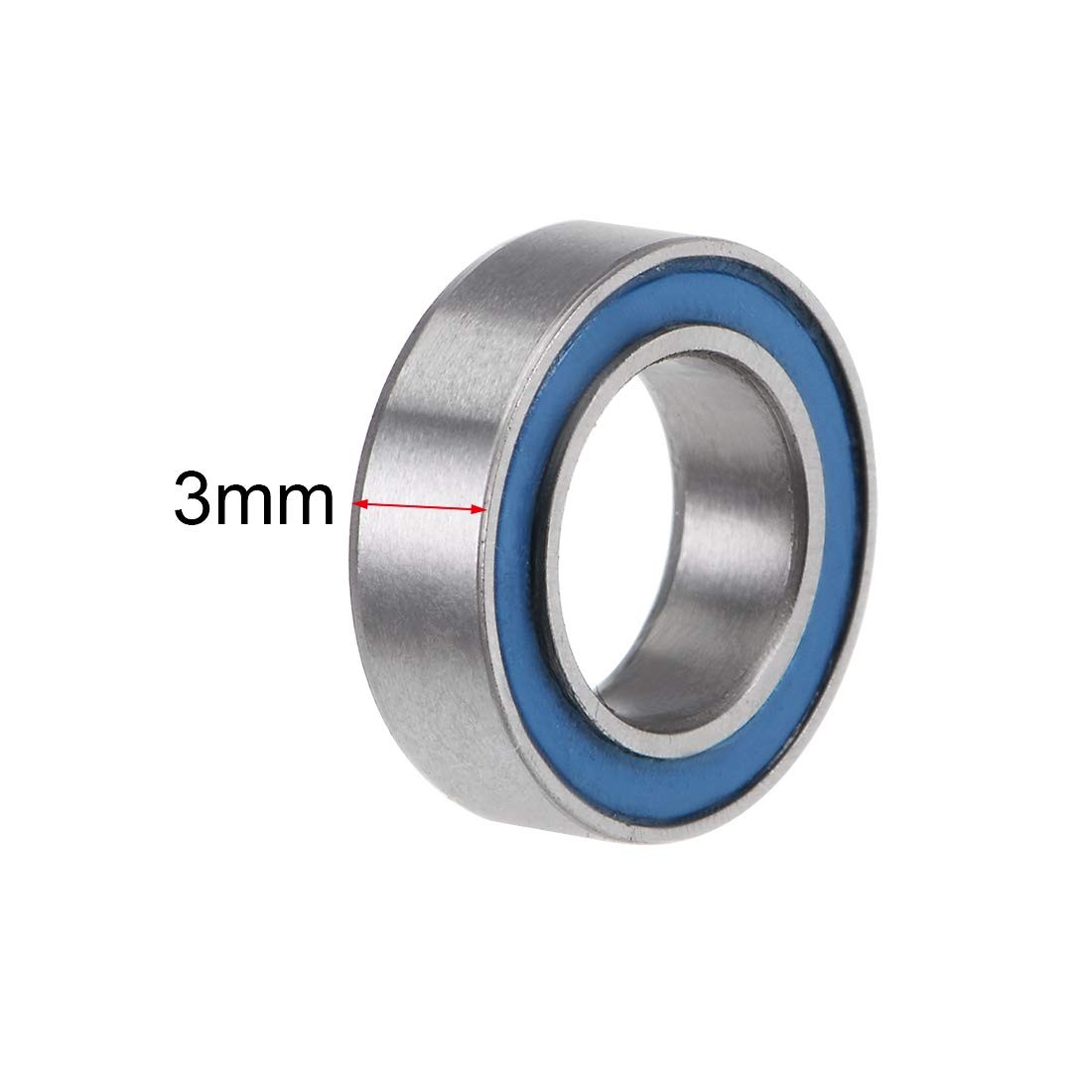 Mr106 2Rs Bearings 6Mm X 10Mm X 3Mm Chrome Steel Hardware Sealed Bearings