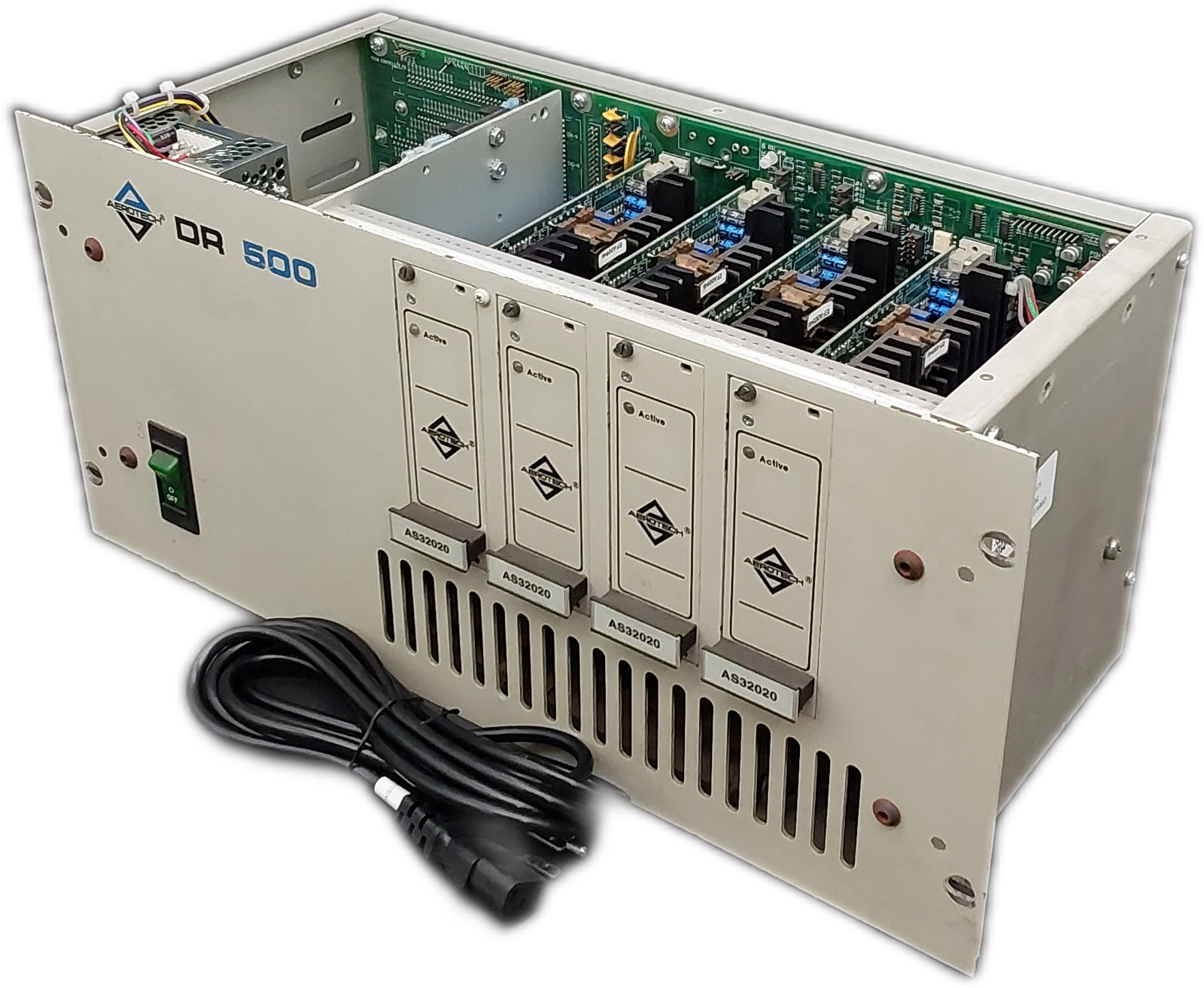 Aerotech DR500R-A-80-80 4-Axis Motion Controller with 4 Modules