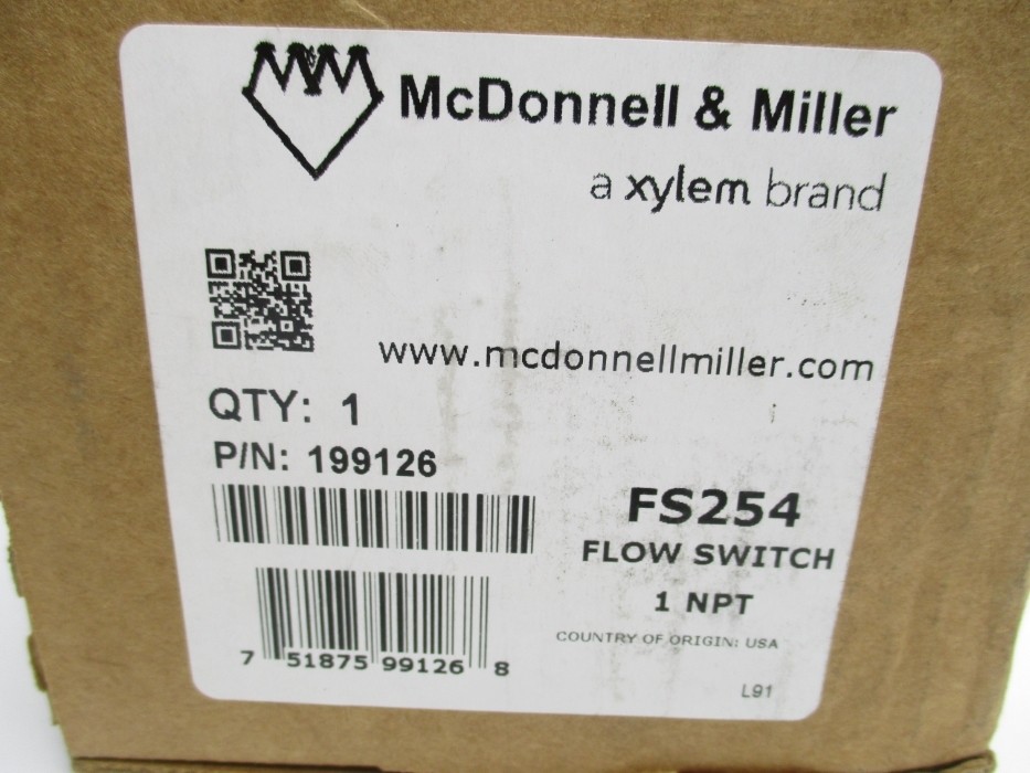 MCDONNELL & MILLER 199126 FS-254 1″ NSMP