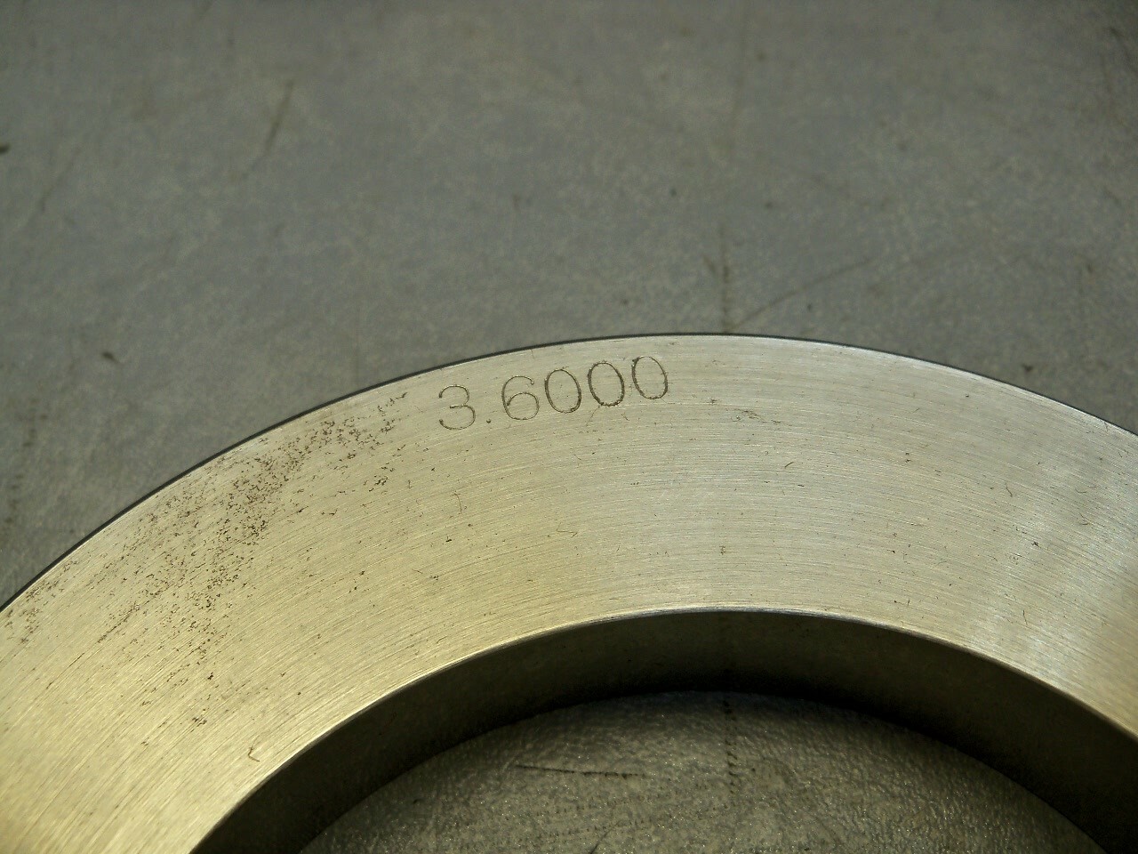Brown & Sharpe Setting Ring 599-281-3860 3.6000 B80 Intrimik 3.200