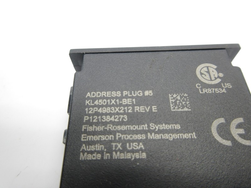 FISHER-ROSEMOUNT KL4501X1-BE1 12P48983X212 REV. E NSNP