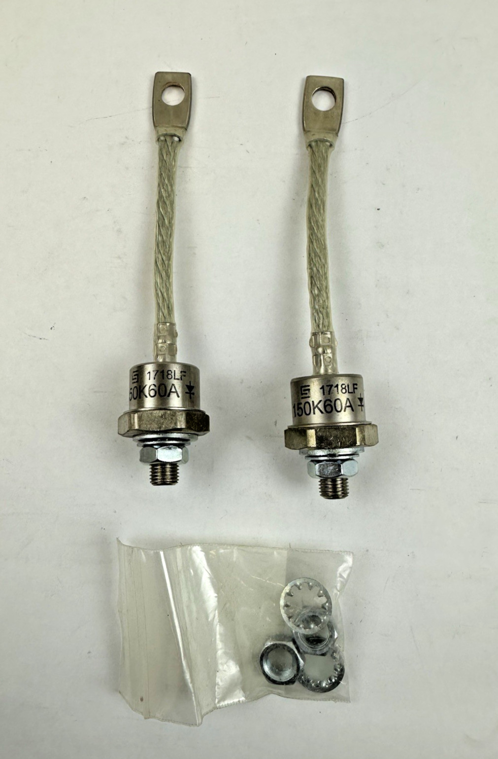 SANREX 150K60A STUD MOUNT RECTIFIER DIODE 150A 600V LOT OF 2