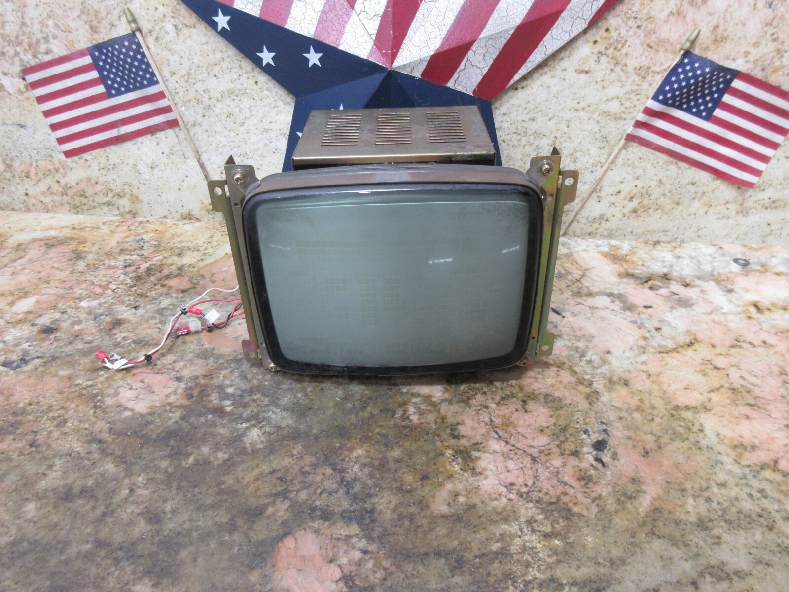 *SPECIAL PRICE* TOTOKU CRT DISPLAY UNIT MDT-948B-3A 11580175 APR-1988 PLB11-01