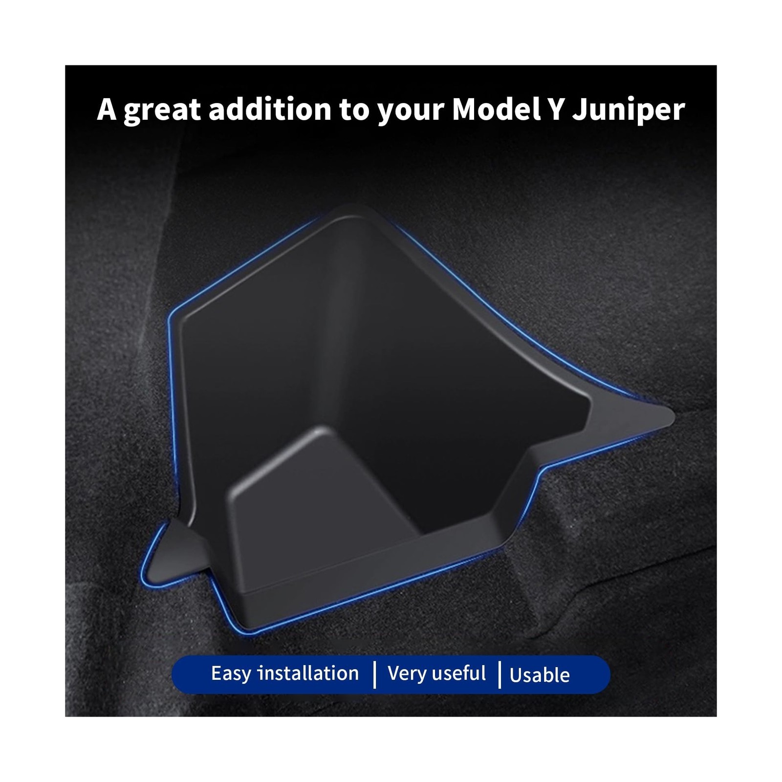 Tesla Model Y Juniper Rear Trunk Storage Bins 2025 2026 Tesla Model Y Juniper…