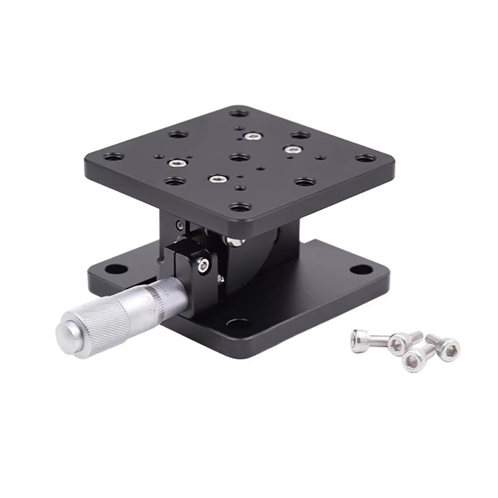 Manual Thin Type Lifting Platform 65x65MM, GCM-160102M Precision Slide Table 8MM