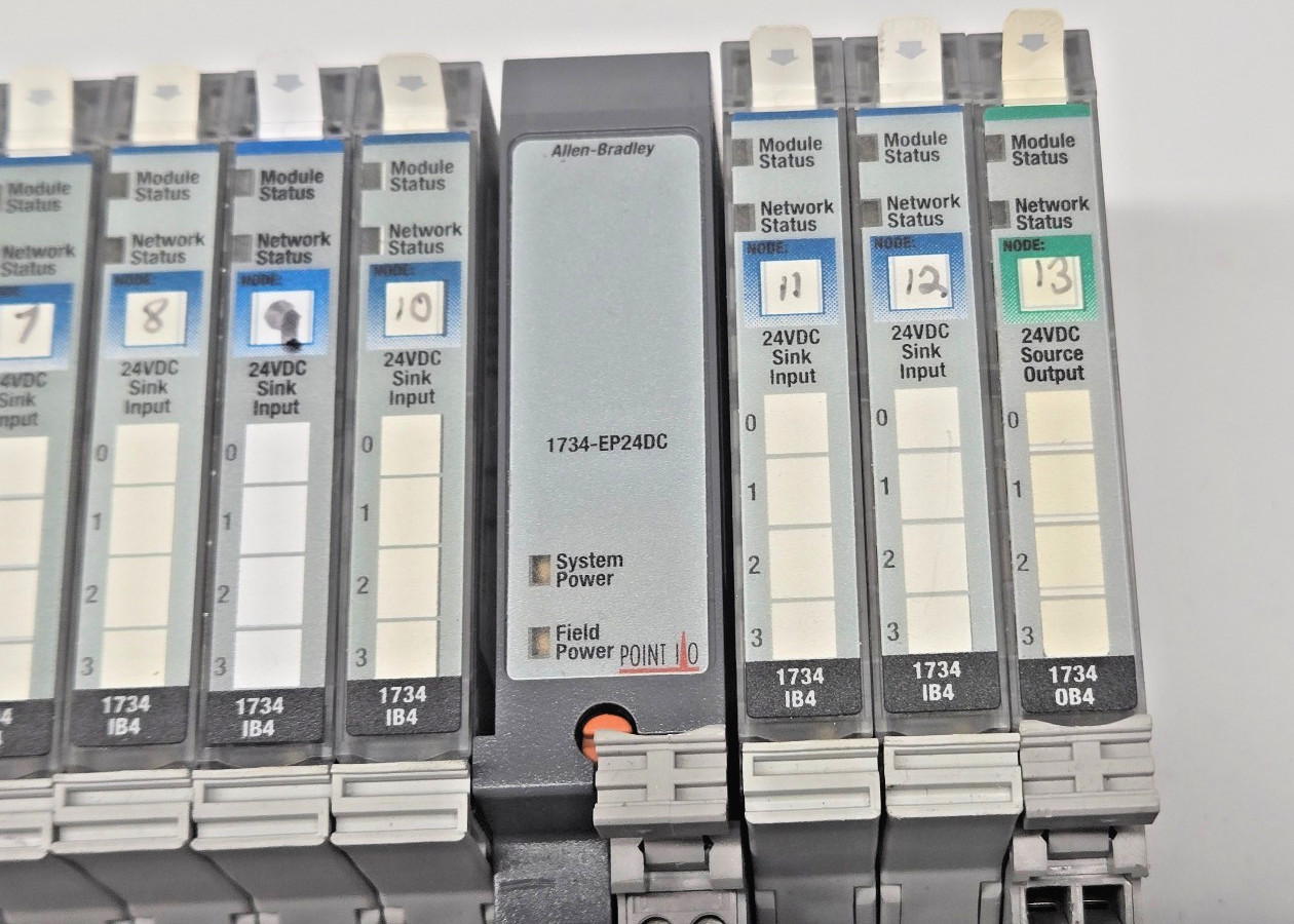 Allen Bradley 1734-AENTR / 1734-EP24DC / 1734-IB4 / 1734-OB4 LOT