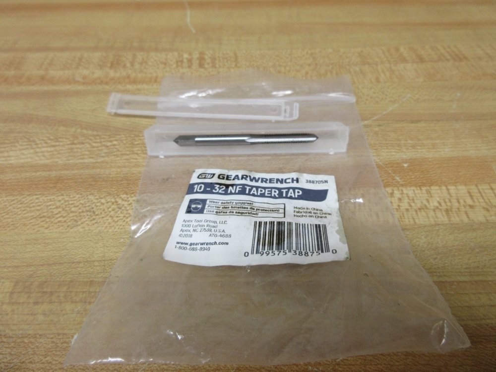Gear Wrench 388705N Taper Tap 10NF32 (Pack of 5)