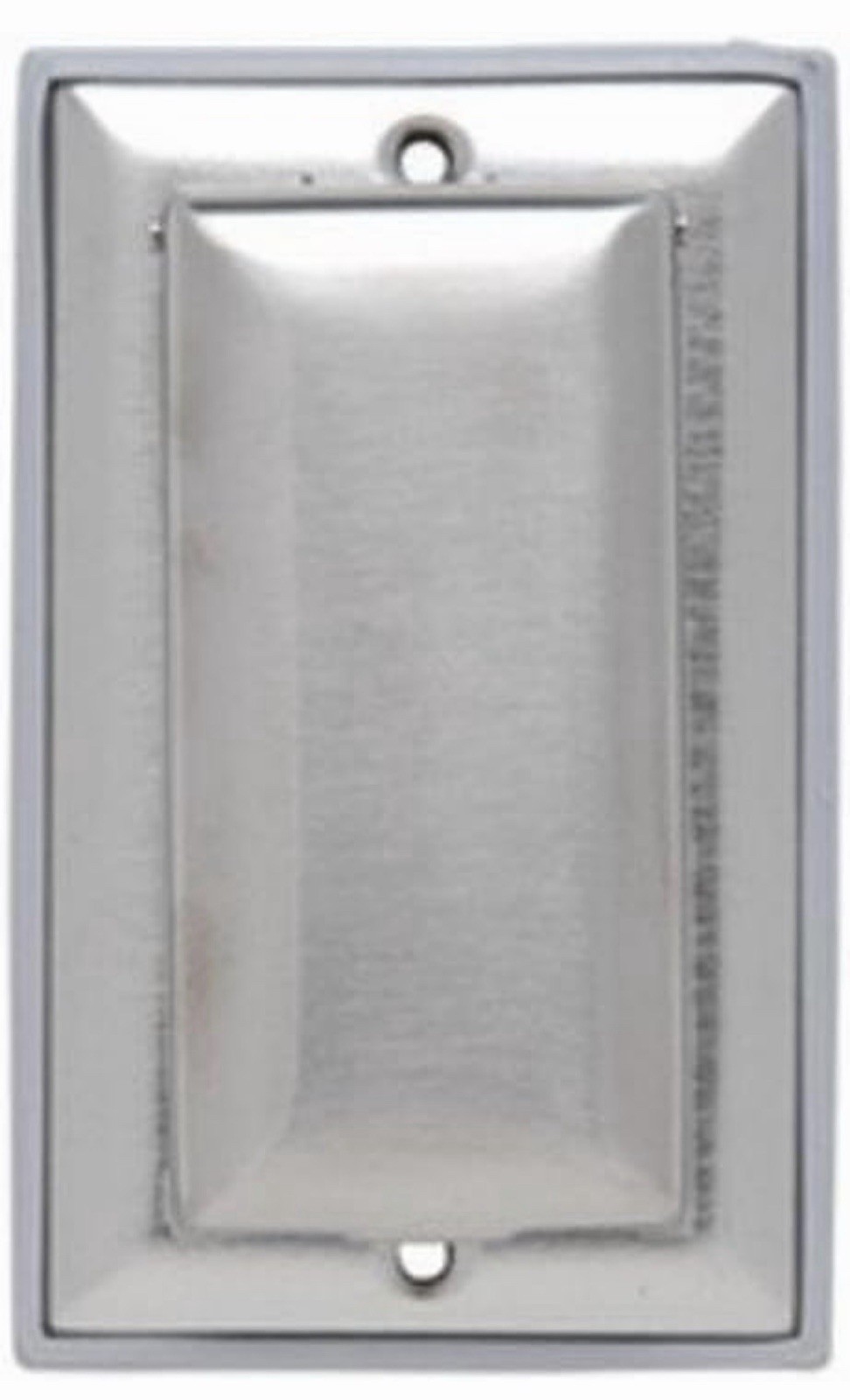 LEGRAND WP26 1 Gang vertical decora weatherproof cover, spec, stainless steel