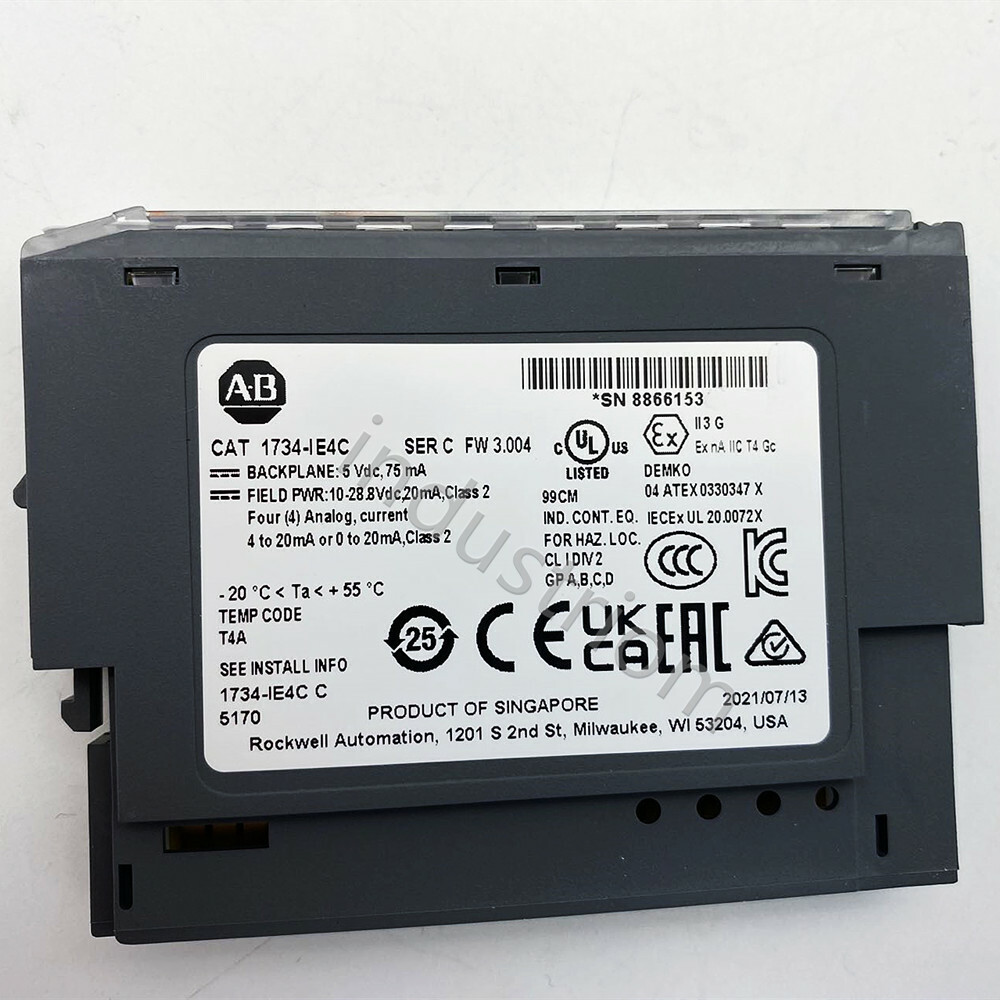 2023 1734-IE4C /C 4 Point Analog Input Module New Sealed FREE FEDEX