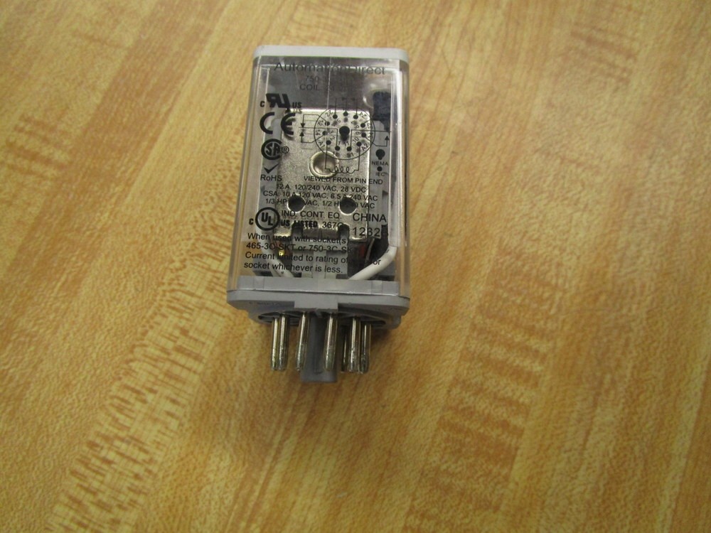 Automation Direct 750-3C-24D-24V DC Control Relay 750-3C24D-24VDC