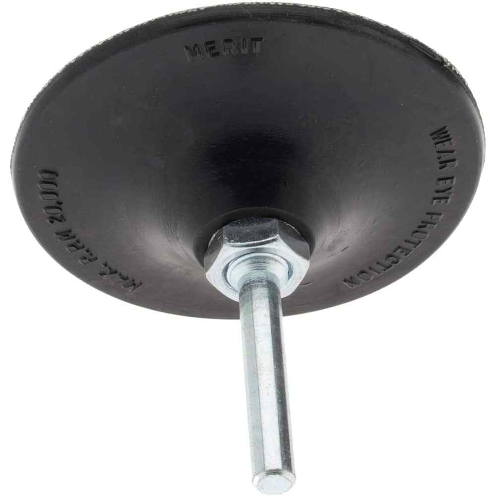 Merit Abrasives 8834164005 Disc Backing Pad: Quick-Change Type P 1/4″ Shank