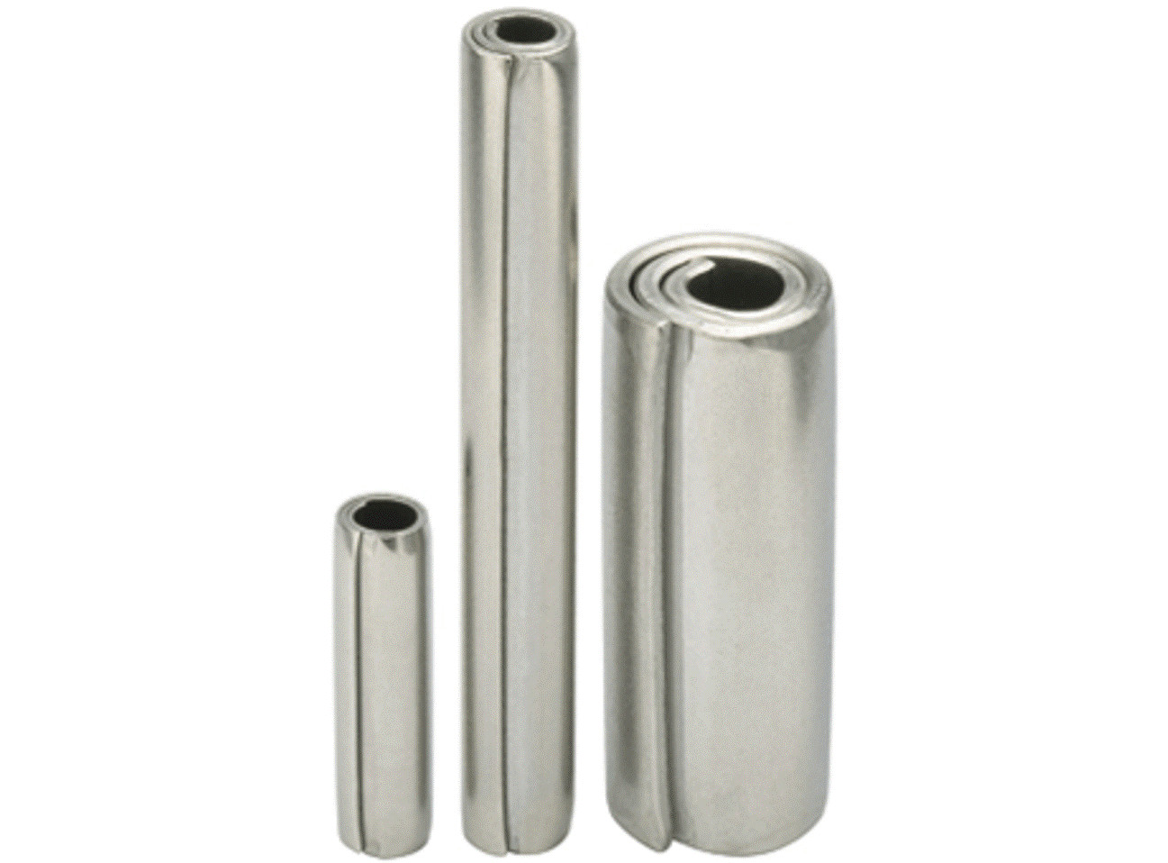 42 ASSORTED SPIRAL COILED ROLL PINS COMBO PACK