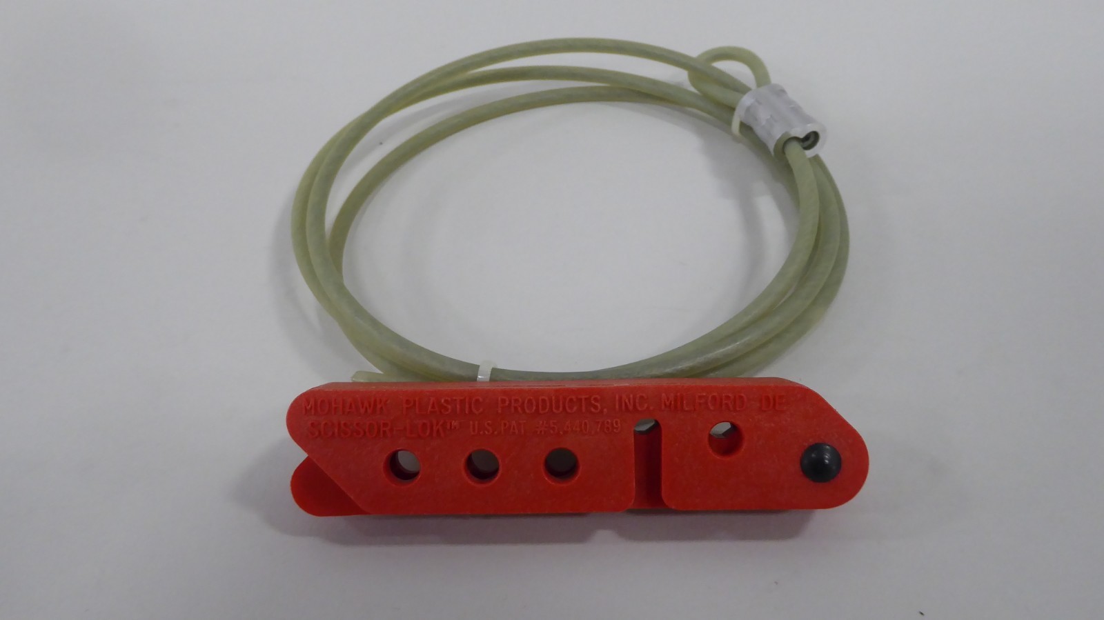 Mohawk BSC-N500 Scissor-Loc Lockout Safety Cable SLK-1300 5′ Nylon Cable