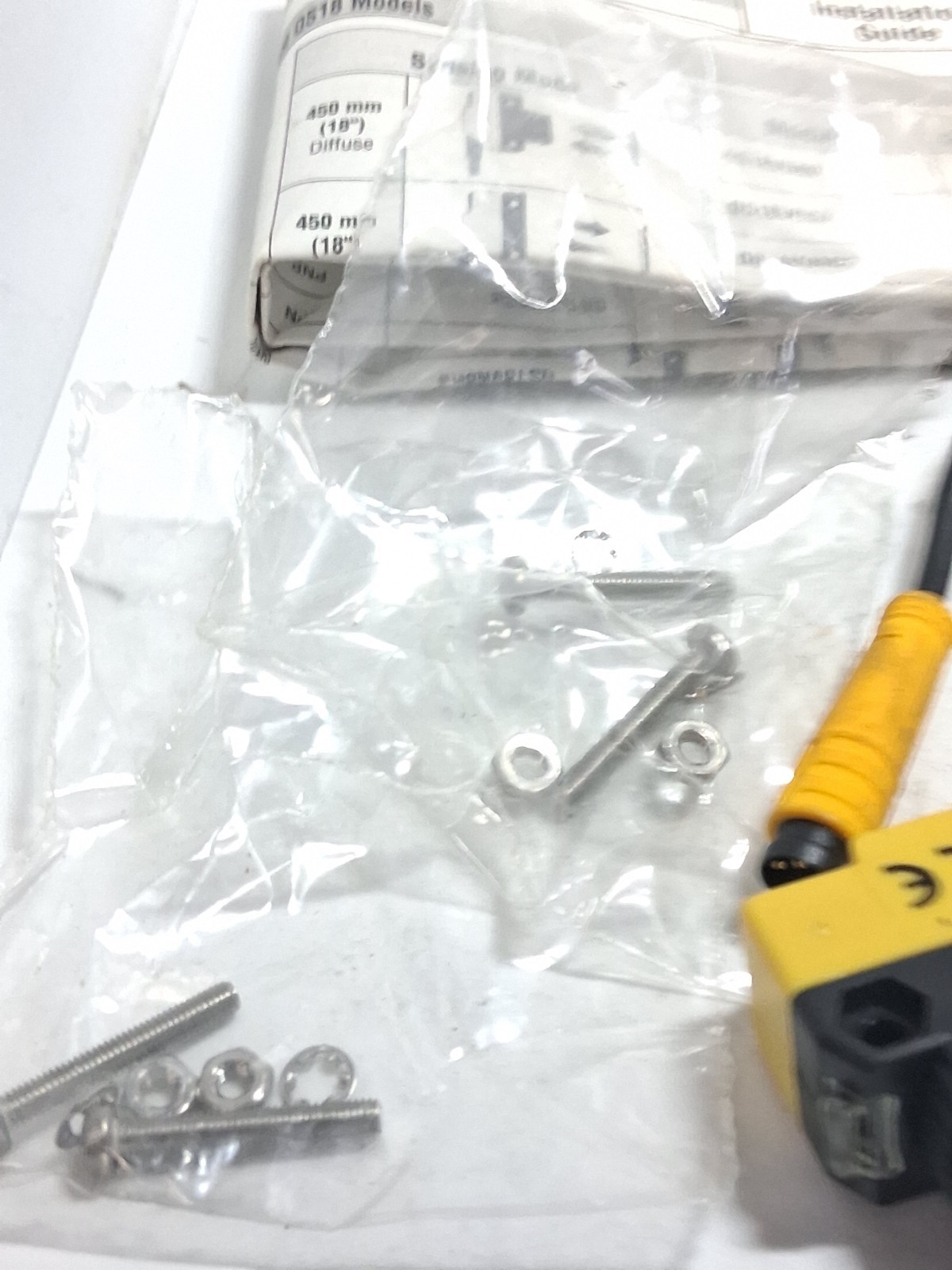 BANNER QS18VN6CV15Q PHOTOELECTRIC SENSOR 10-30VDC LED NPN (61640) NIB