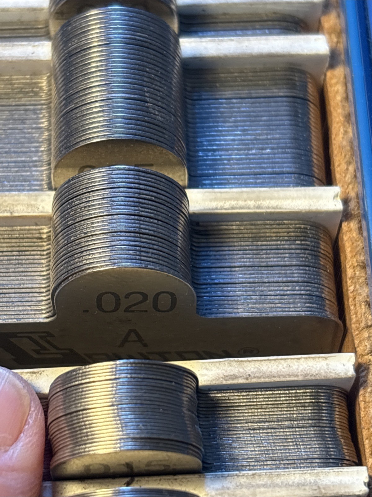 Lawton Industrial Stainless Steel Slotted Motor Shims .001-.120 Machinery sz A
