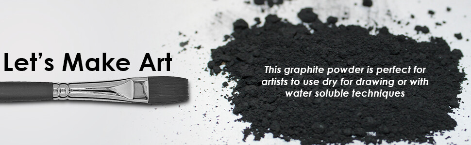 Graphite Powder Pure 44 microns – Uses include: dry lubricant, epoxy (Quart)