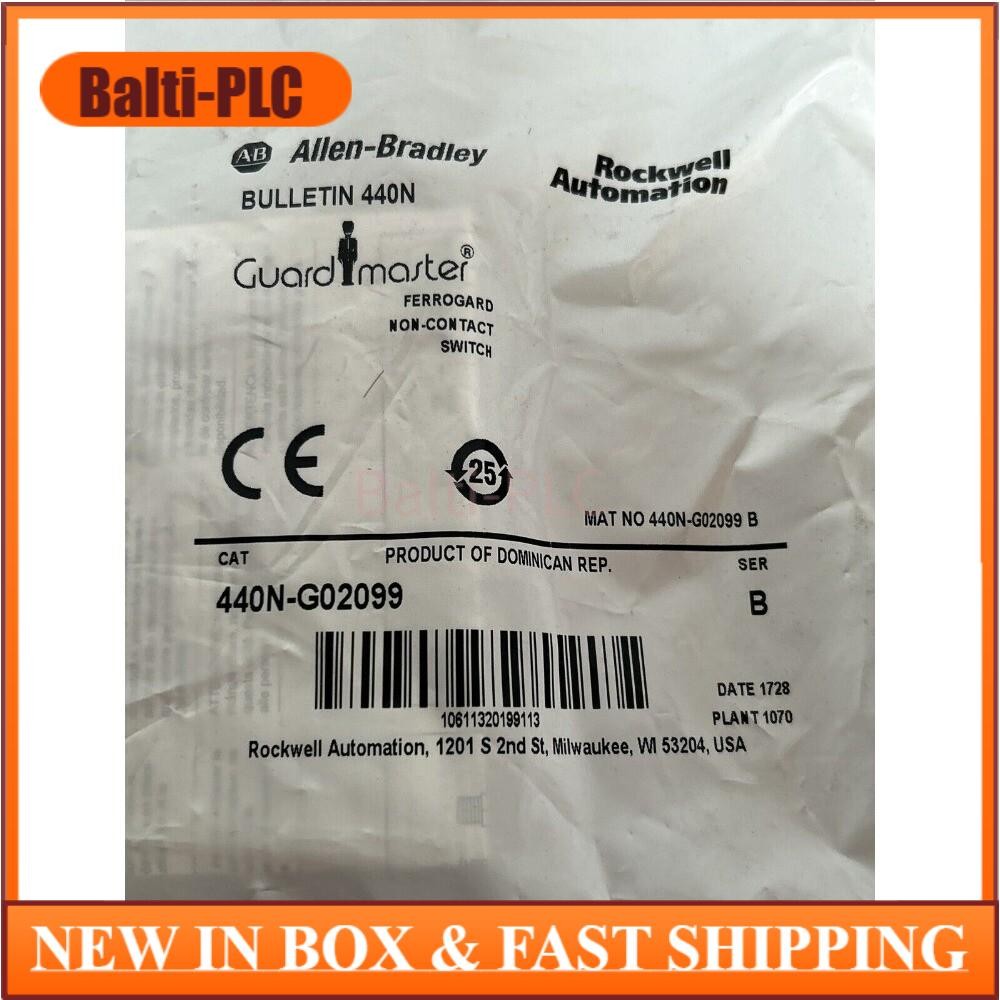 440N-G02099 ALLEN BRADLEY FERROGARD FRS21 RED PLASTIC SWITCH 24VDC US Free Tax