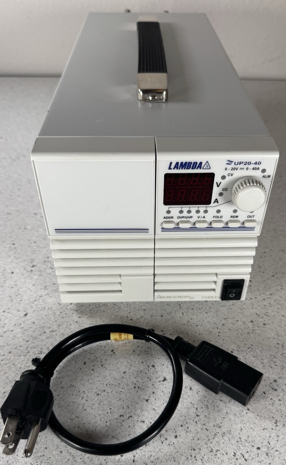 LAMBDA – AUTOMATIC POWER SUPPLY ZUP20-40 0-20V 0-40A