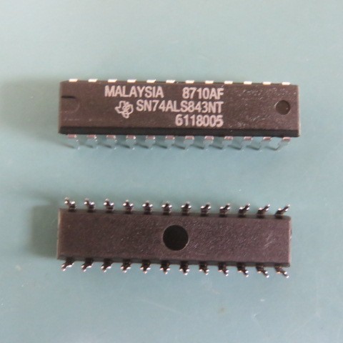 TI SN74ALS843NT Qty of 10 per Lot 74ALS843 Latches 9B Bus Interface DType Latc
